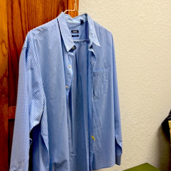 Blue checked men’s shirt - Picture 1 of 2
